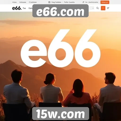 Experiência de usuário no site e66.com é bem avaliada